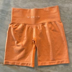 NVGTN burnt orange pro shorts